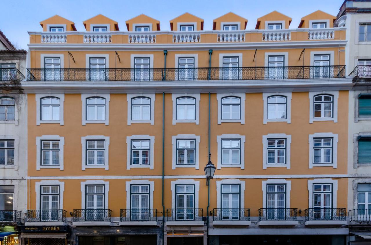Rossio Plaza Hotel Lisbon Bagian luar foto