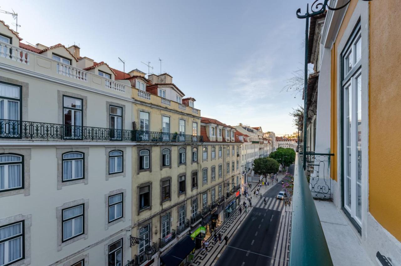 Rossio Plaza Hotel Lisbon Bagian luar foto