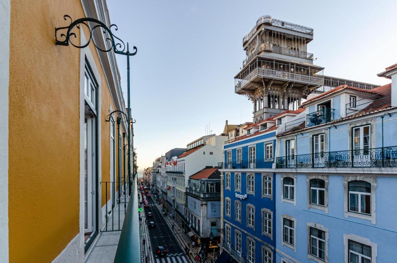 Rossio Plaza Hotel Lisbon Bagian luar foto