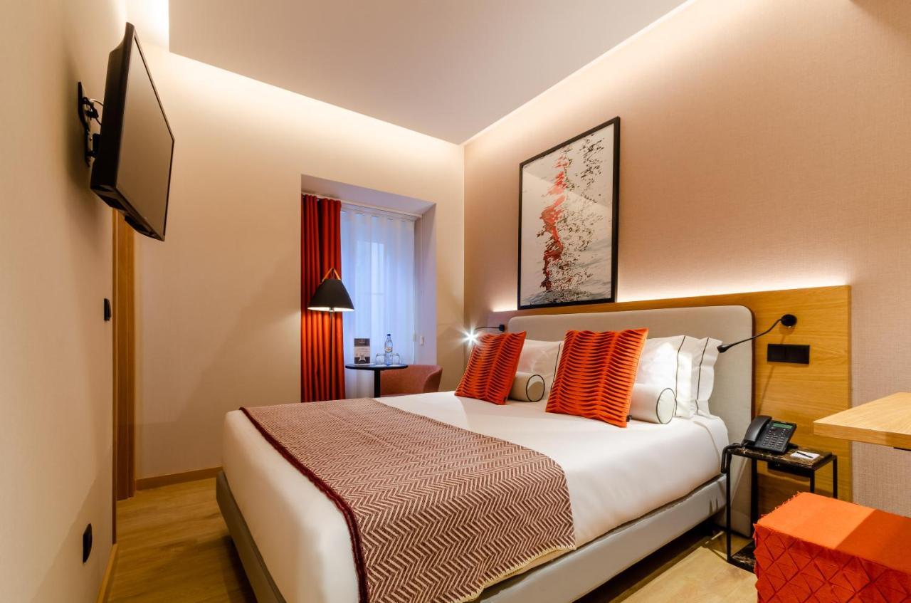 Rossio Plaza Hotel Lisbon Bagian luar foto